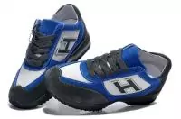 chaussures hogan femmes nouvelle dentelle pas cher occasionnel bleu blanc